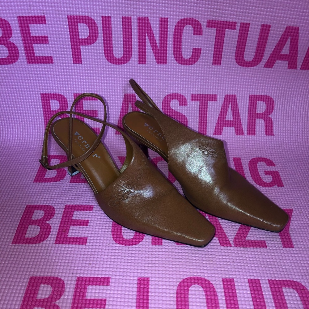 Vintage Leather Heels